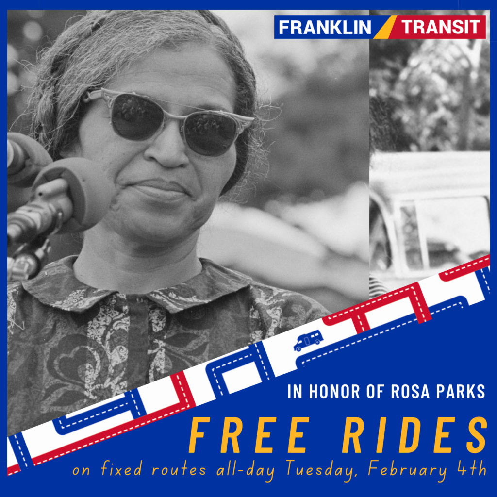 FRANKLIN TRANSIT OFFERS FREE RIDES ON FEBRUARY 4 IN OBSERVANCE OF ...
